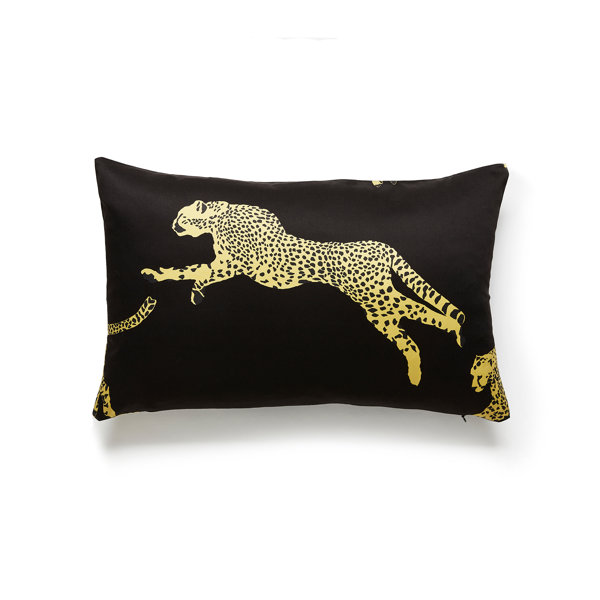 THSc Leaping Cheetah Sahara Lumbar Pillow Cover & Insert Perigold